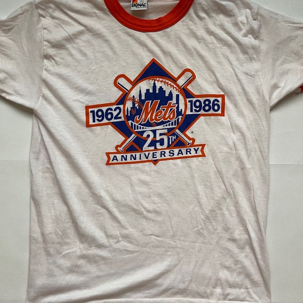 Vintage 25th Anniversary NY Mets Tee